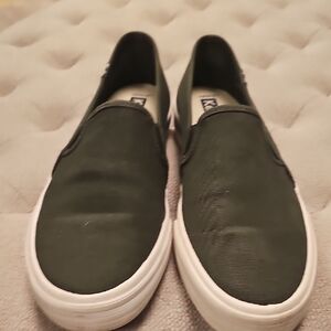 Keds Women's Slip-On Sneakers in Green